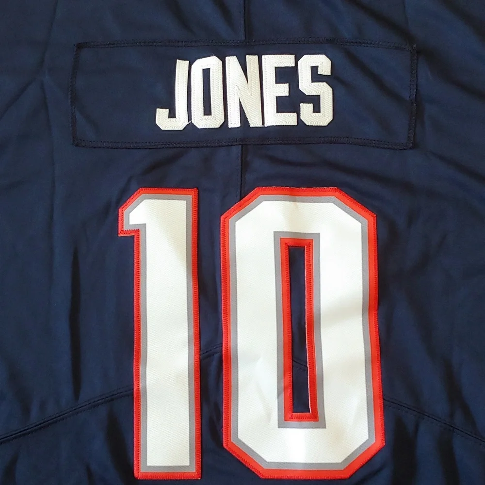 New England Patriots Mac Jones Stitched Jersey Size XL - Picture 6 of 6
